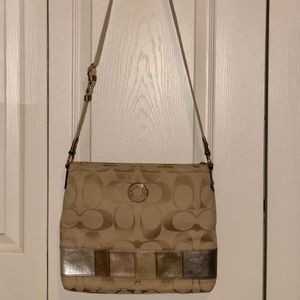 Multicolored Coach Purse